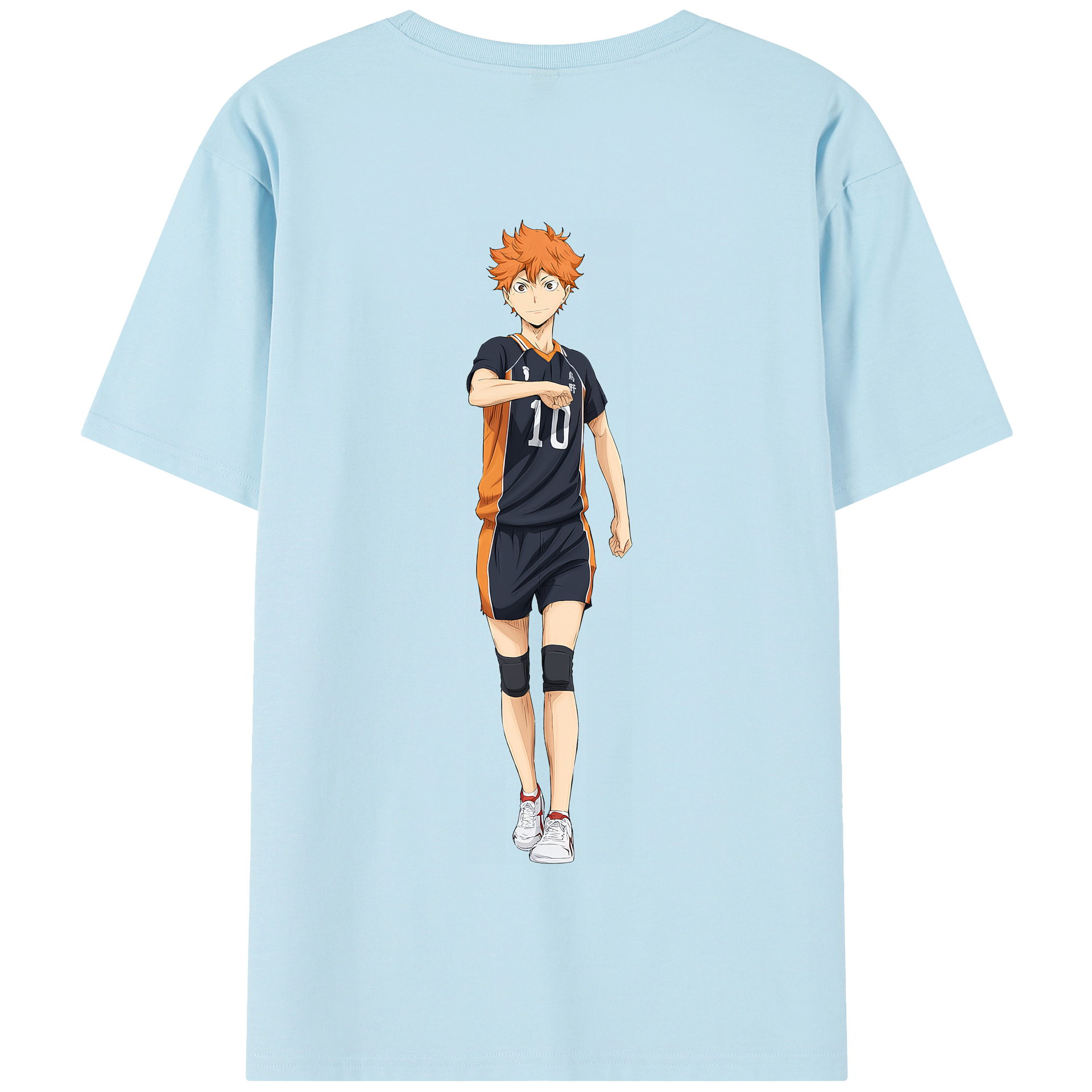 （画像用） ハイキュー!! Haikyu!! 綿100％半袖Tシャツ（背面プリント）